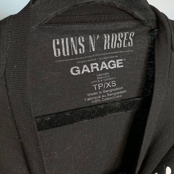 Oversized Guns&Roses Band Tee - Picture 3 of 3